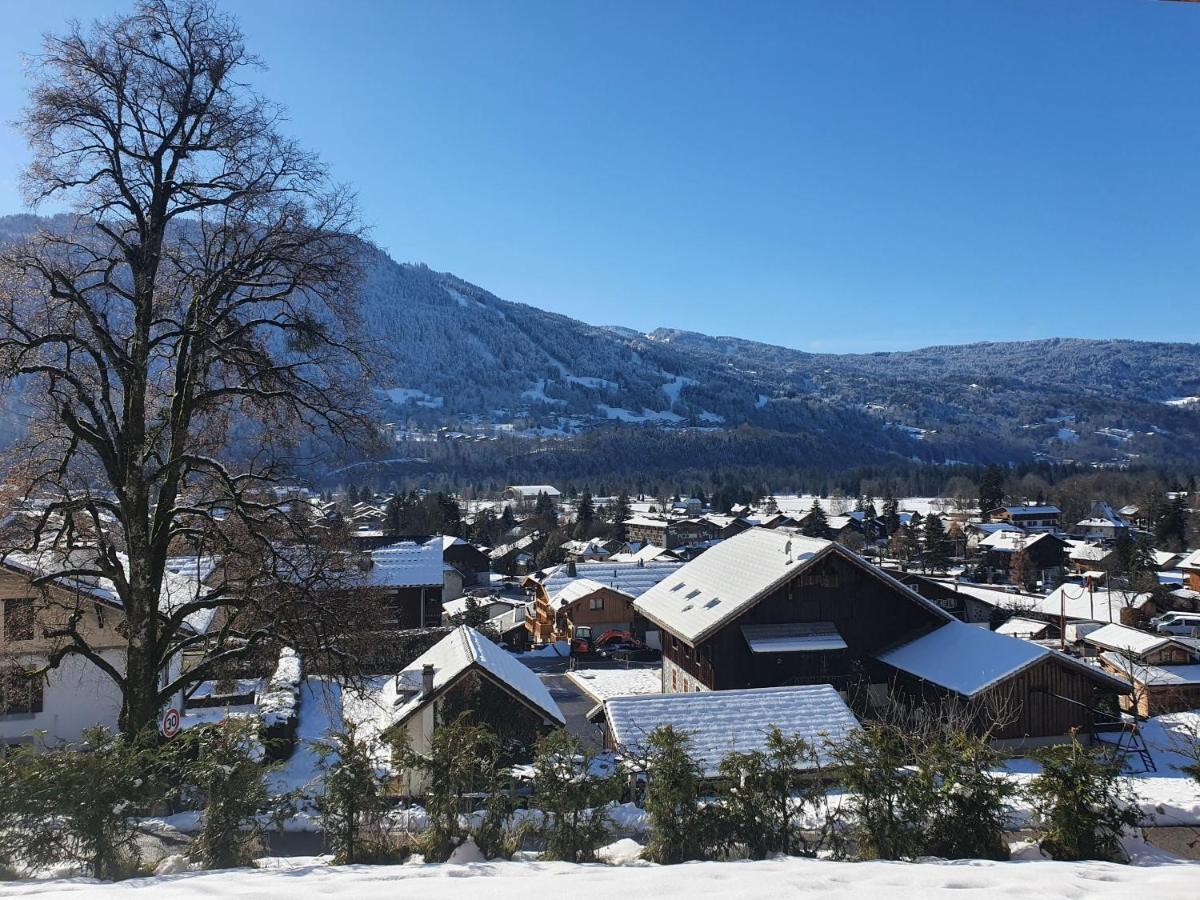 Plein Soleil Modern 3 Bedroom Apartment With Stunning Mountain Views Samoens Bagian luar foto
