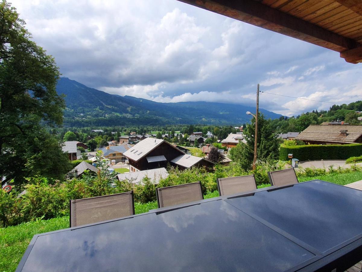 Plein Soleil Modern 3 Bedroom Apartment With Stunning Mountain Views Samoens Bagian luar foto