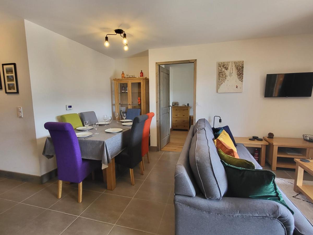 Plein Soleil Modern 3 Bedroom Apartment With Stunning Mountain Views Samoens Bagian luar foto