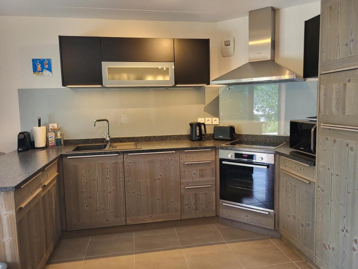 Plein Soleil Modern 3 Bedroom Apartment With Stunning Mountain Views Samoens Bagian luar foto