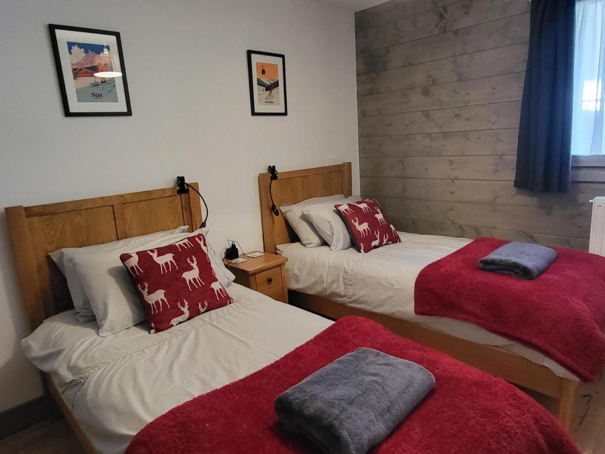 Plein Soleil Modern 3 Bedroom Apartment With Stunning Mountain Views Samoens Bagian luar foto