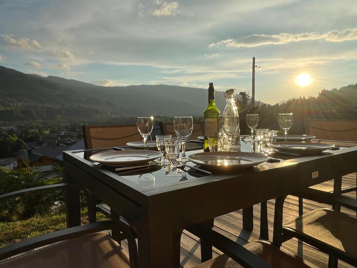 Plein Soleil Modern 3 Bedroom Apartment With Stunning Mountain Views Samoens Bagian luar foto