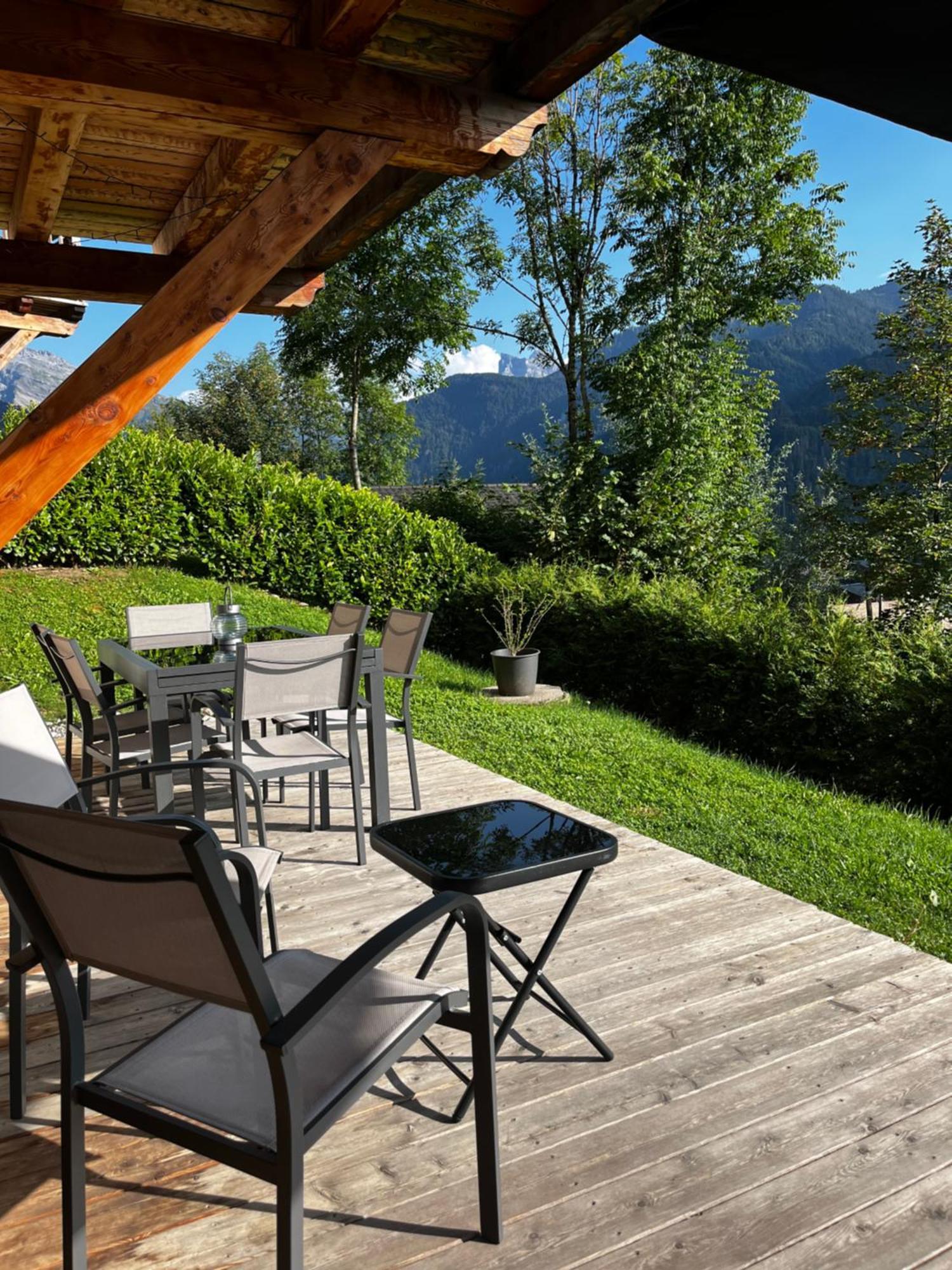 Plein Soleil Modern 3 Bedroom Apartment With Stunning Mountain Views Samoens Bagian luar foto