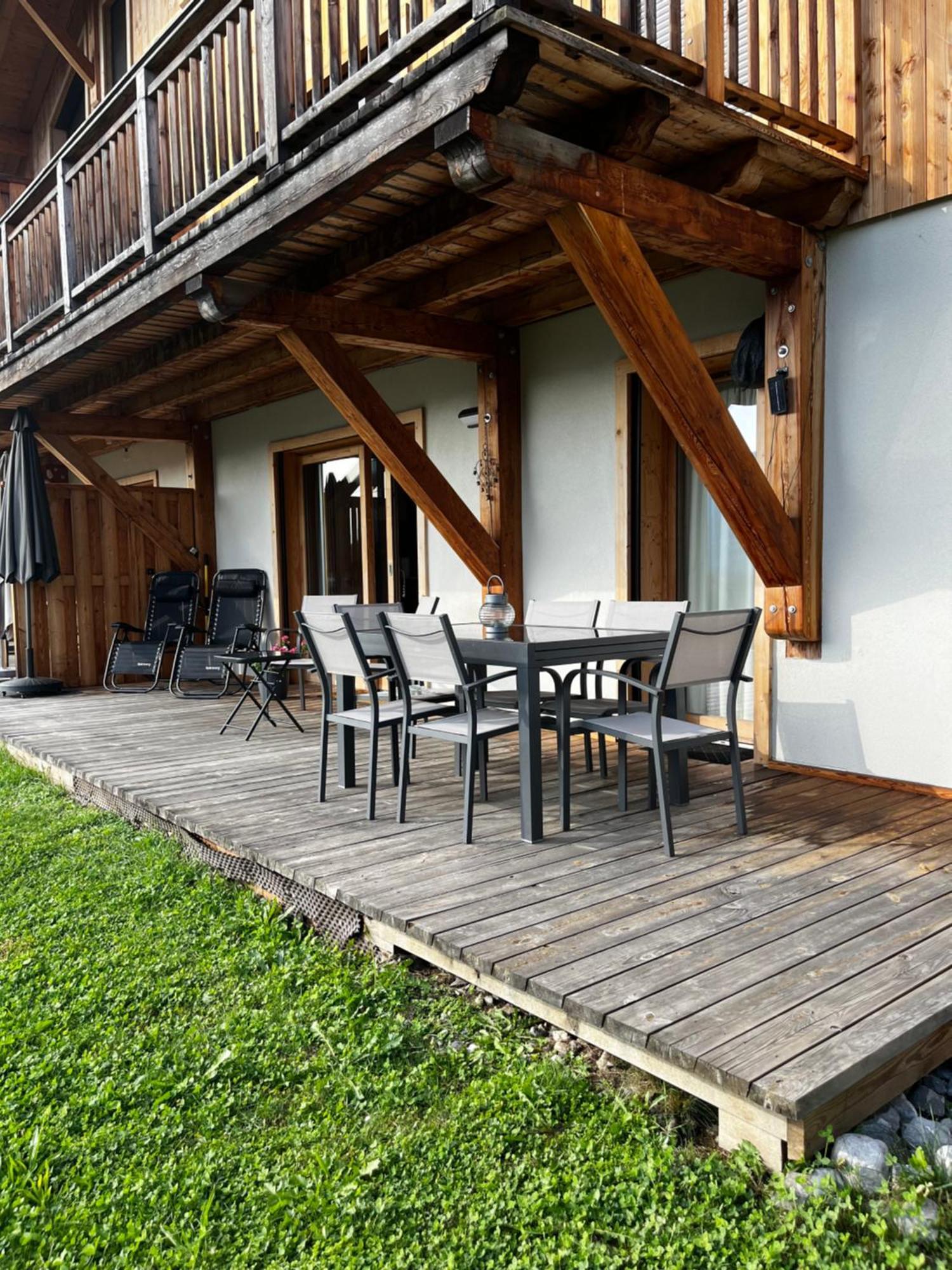 Plein Soleil Modern 3 Bedroom Apartment With Stunning Mountain Views Samoens Bagian luar foto