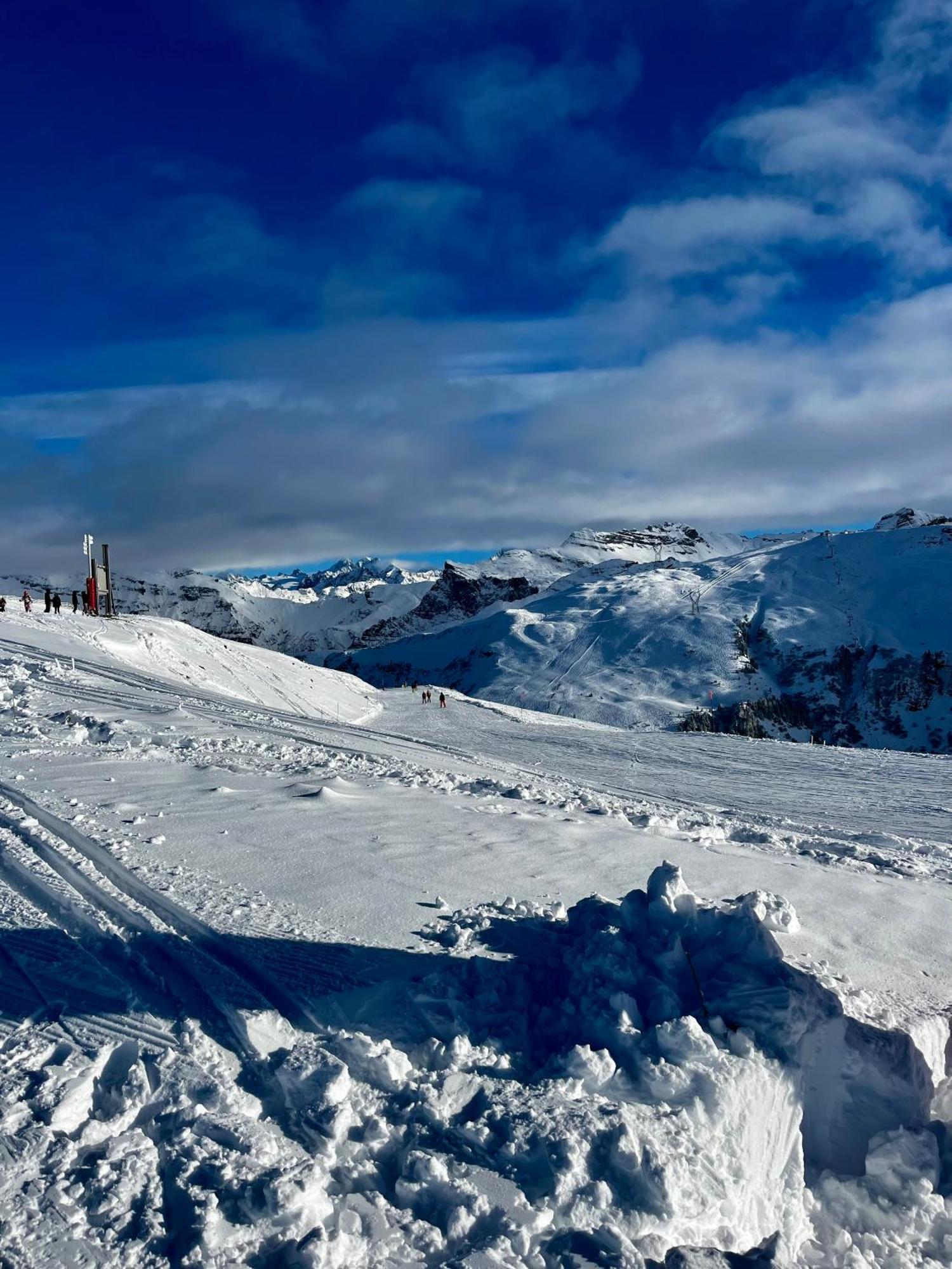 Plein Soleil Modern 3 Bedroom Apartment With Stunning Mountain Views Samoens Bagian luar foto